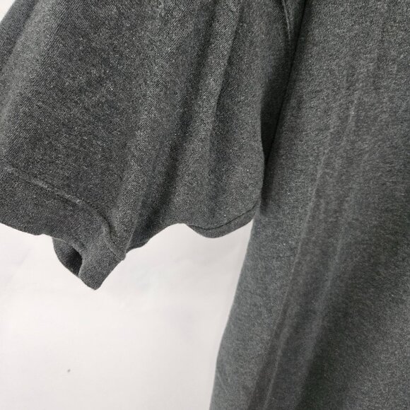 Chaps Ralph Lauren Men's Size M Gray Polo Shirt 100% Cotton Embroidered Crest - Picture 9 of 12